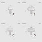 Silver Round Hexagon Drawer Knob/ Hammered Cabinet Pulls Knobs Handles, Dresser round Knobs handle, modern Furniture Hardware