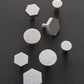 Silver Round Hexagon Drawer Knob/ Hammered Cabinet Pulls Knobs Handles, Dresser round Knobs handle, modern Furniture Hardware
