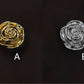Gold Silver Rose drawer pulls Knobs, decorative art room, wardrobe Knob, Cabinet Knobs Pulls Handles, furniture knobs hardware