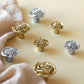 Gold Silver Rose drawer pulls Knobs, decorative art room, wardrobe Knob, Cabinet Knobs Pulls Handles, furniture knobs hardware