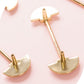 Golden Sunshine Drawer handle Pulls Knobs, Brass Dresser Knobs Handles, Semicircle Cabinet Kitchen Pulls Knobs, Furniture hardware