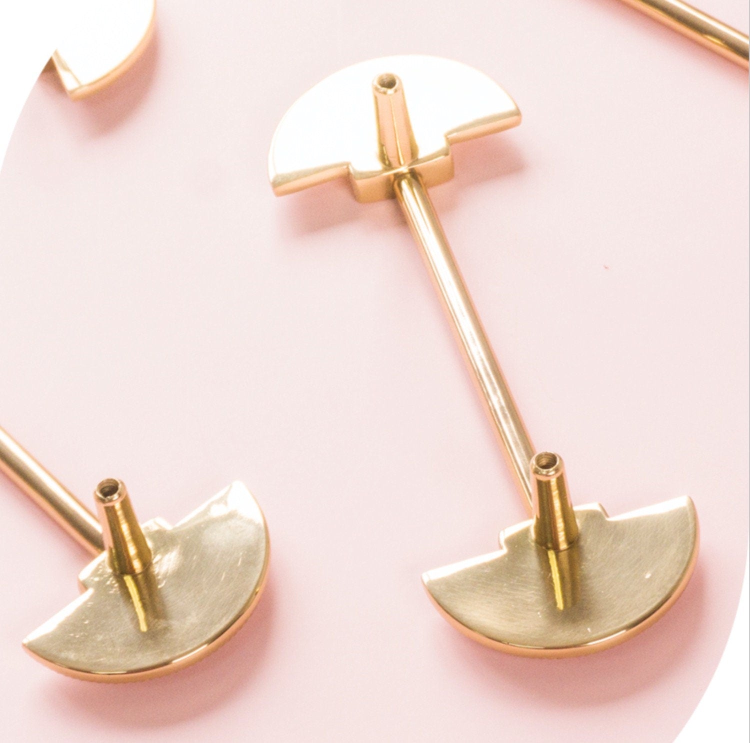 Golden Sunshine Drawer handle Pulls Knobs, Brass Dresser Knobs Handles, Semicircle Cabinet Kitchen Pulls Knobs, Furniture hardware