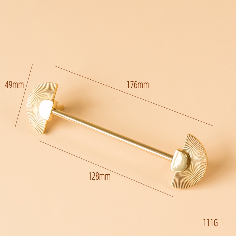 Brass Sunshine Knobs, Golden Dresser Knobs Handles, Semicircle Drawer Pull, Drawer handle Pulls Cabinet Pulls Knobs, Furniture hardware