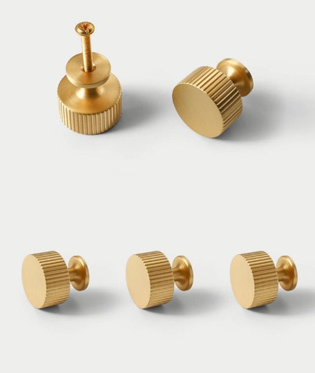 Minimalist Drawer Pulls Furniture Knobs Handles, Soild Brass boho Cabinet Pulls, Gold Dresser Pull Knobs handle, round brass pull