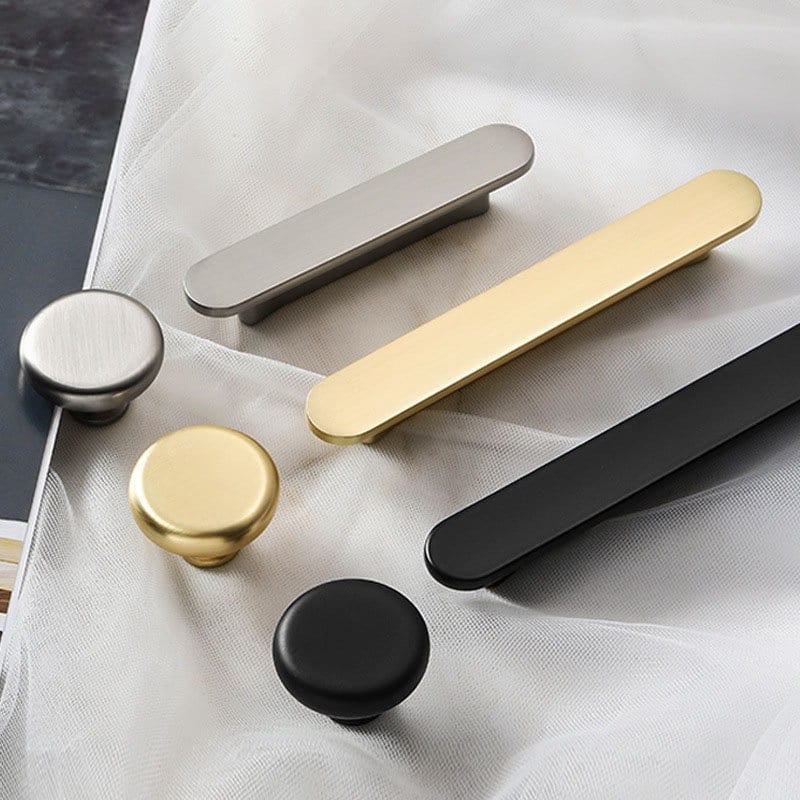 Gold black Cabinet Drawer Pulls Knobs Handles, Modern dresser Pulls Handle knob, Kitchen Handle Wardrobe Knobs handle, cupboard handle pull