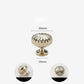 Brass Gold Cabinet Knobs Pulls, Vintage Round Dresser Drawer Pulls Knobs Handles, Black Gold Knobs handle, modern Furniture Hardware
