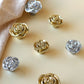 Gold Silver Rose drawer pulls Knobs, decorative art room, wardrobe Knob, Cabinet Knobs Pulls Handles, furniture knobs hardware