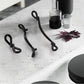Elegant Black Drawer Knobs Handles Pulls, Black Bow Dresser Knob Pulls, Modern bow Drawer knob, Kitchen Handle knob, Door Pulls Handles