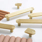Matte gold boho rainbow Cabinet Pulls, Minimalist Drawer Pulls Knobs Handles, Modern Wardrobe Dresser Knobs handle Furniture Hardware