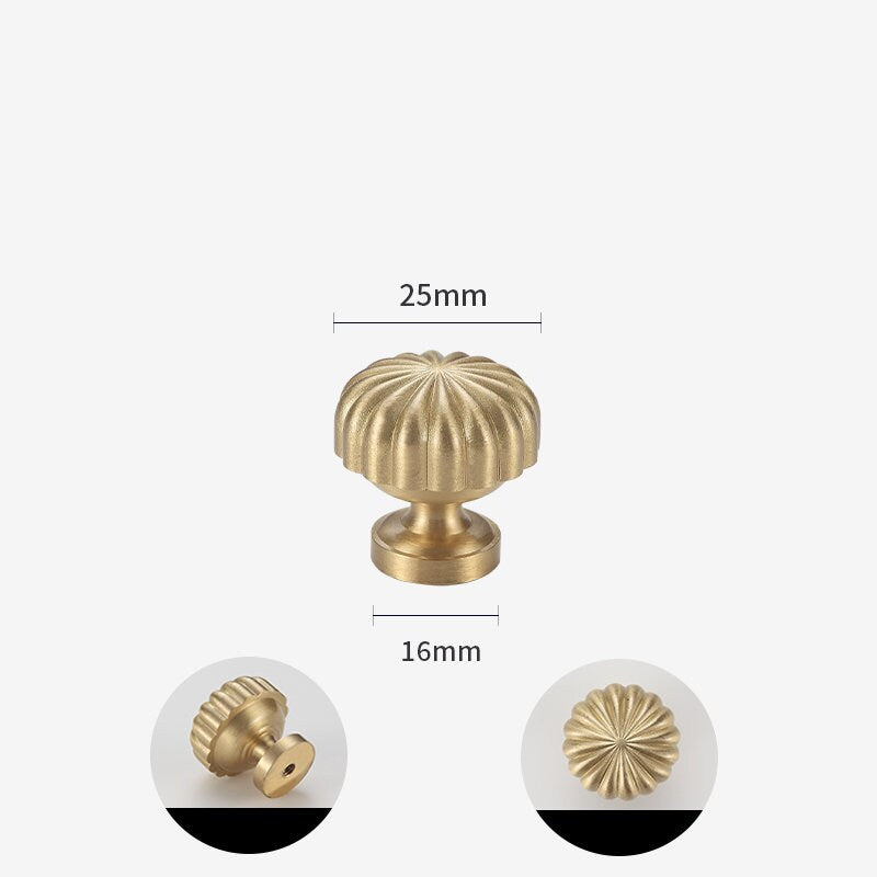 Brass Gold Cabinet Knobs Pulls, Vintage Round Dresser Drawer Pulls Knobs Handles, Black Gold Knobs handle, modern Furniture Hardware