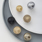 Brass Gold Cabinet Knobs Pulls, Vintage Round Dresser Drawer Pulls Knobs Handles, Black Gold Knobs handle, modern Furniture Hardware
