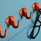 Elephant Wall Hook, Animal Wall Hooks, Decorative Coat Hook, bag hanger hook, Stylish Hooks, Bedroom Towel Wall Hook Coat Hangers Rack