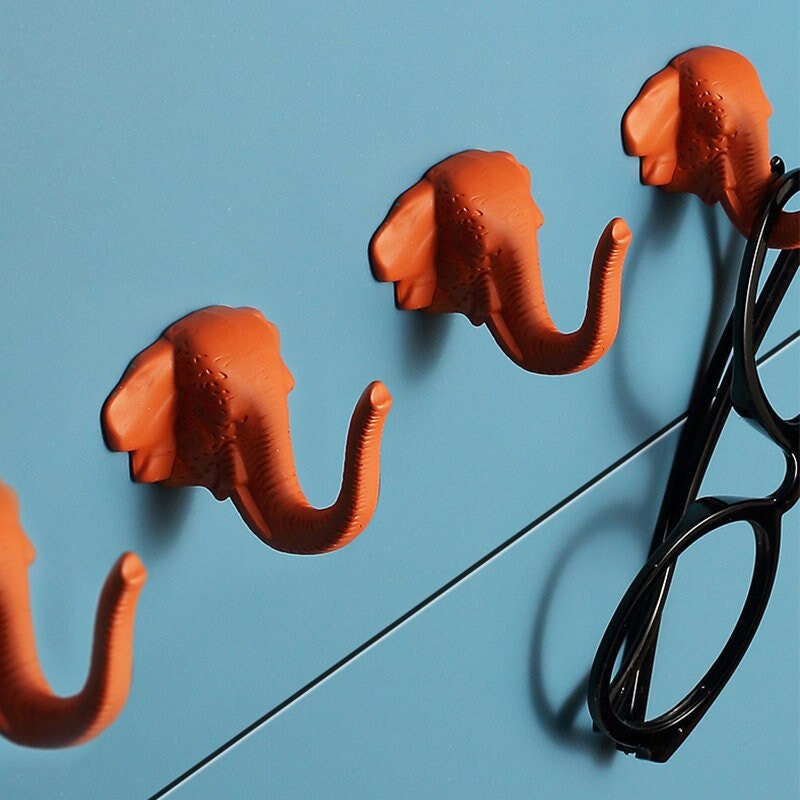 Elephant Wall Hook, Animal Wall Hooks, Decorative Coat Hook, bag hanger hook, Stylish Hooks, Bedroom Towel Wall Hook Coat Hangers Rack