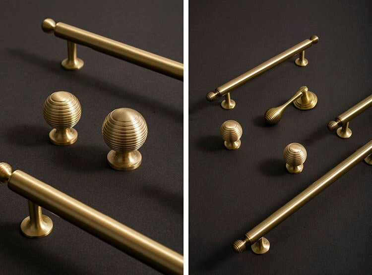 Elegant Dresser Knobs handle, Solid Brass Handle Cabinet Pulls, Drawer Pulls Knobs Handles, Modern Furniture Handles Knobs Pulls