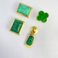 Malachite pattern Brass Drawer Knobs, Brushed brass Dresser Knobs Handles Cabinet handle knob Pulls, Wardrobe handle, furniture hardware