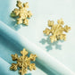 Snowflake Brass Knobs, Modern Cabinet Knobs, Nursery drawer Knobs kids room Furniture knobs, diy drawer pulls, wardrobe Knob