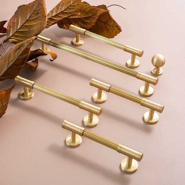 Premium stripe Cabinet Pulls handles, Drawer Pulls Knobs Handles, Gold Dresser Knobs handle, wardrobe handle pull, ikea hemnes knobs