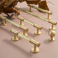 Premium stripe Cabinet Pulls handles, Drawer Pulls Knobs Handles, Gold Dresser Knobs handle, wardrobe handle pull, ikea hemnes knobs