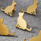 Kitten Cabinet Knob, kids bedroom Brass Animal Knobs cat drawer Knobs Pulls, Nursery room handle knob, furniture Handles cabinet Hardware