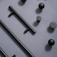 Matte black Door Handles, Modern Cabinet Handles Pull, Drawer Dresser Pulls Knobs Handles, Wardrobe Knobs handle, Kitchen Handle knob