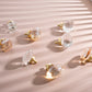 Crystal pigeon egg Cabinet Knobs, round drawer pull dresser knobs handle wardrobe Knob, Transparent handle knob, furniture hardware