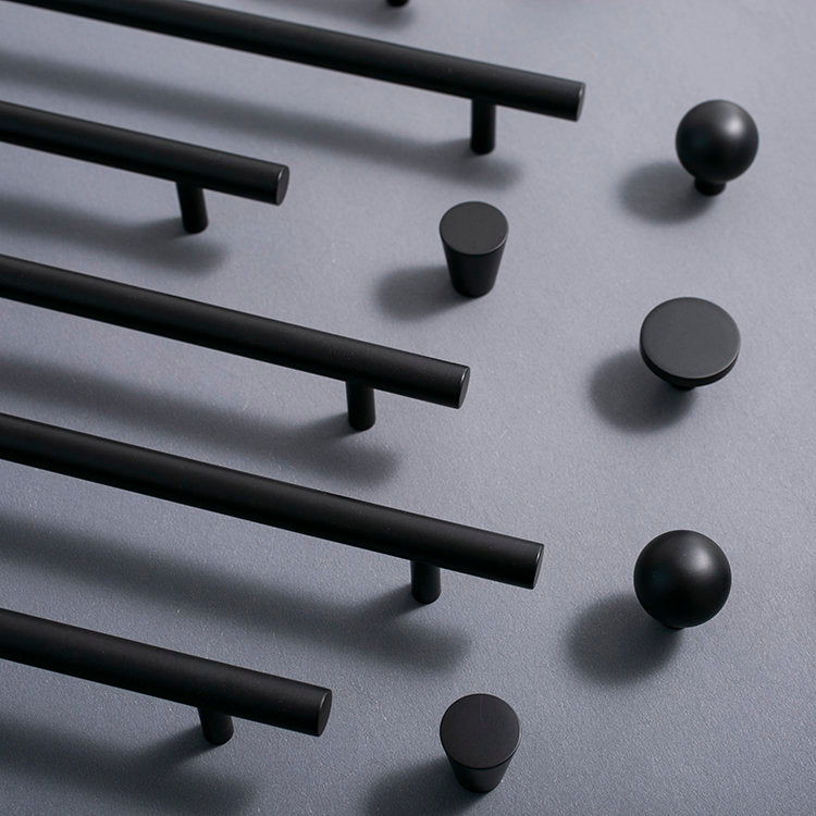 Matte black Door Handles, Modern Cabinet Handles Pull, Drawer Dresser Pulls Knobs Handles, Wardrobe Knobs handle, Kitchen Handle knob