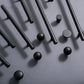 Matte black Door Handles, Modern Cabinet Handles Pull, Drawer Dresser Pulls Knobs Handles, Wardrobe Knobs handle, Kitchen Handle knob