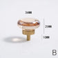 Crystal pigeon egg Cabinet Knobs, round drawer pull dresser knobs handle wardrobe Knob, Transparent handle knob, furniture hardware