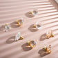 Crystal pigeon egg Cabinet Knobs, round drawer pull dresser knobs handle wardrobe Knob, Transparent handle knob, furniture hardware