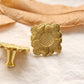 French Bow Flower Dresser Knobs Cabinet Pull handles, Wardrobe handle pull, Drawer handle Pulls Cabinet Pulls Knobs, Furniture hardware