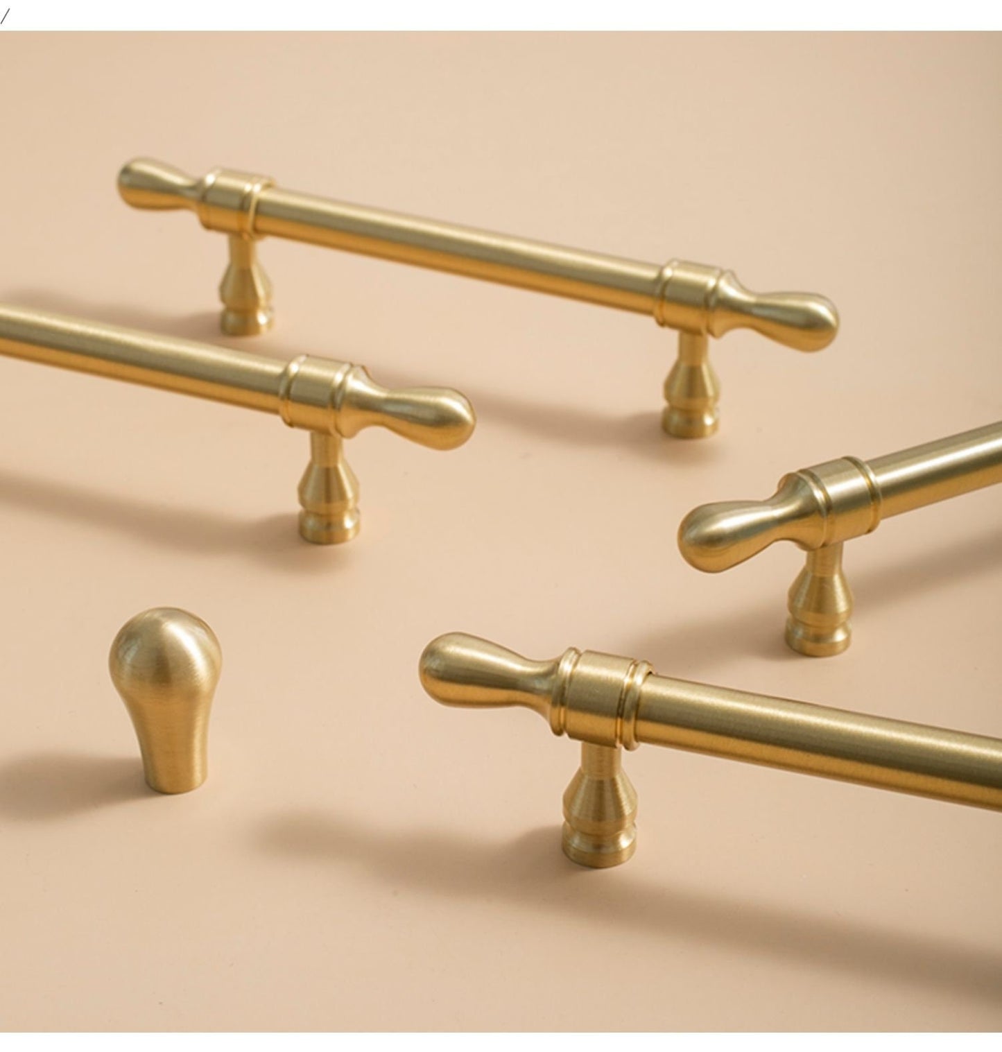 Brushed Brass Drawer Pulls, Pure Brass Cabinet Pulls Knobs Handles, Brass Dresser Knobs handle, Kitchen Handles, Wardrobe handle Door pull