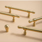Gold knobs for dresser, Brass Drawer Pulls, Pure Brass Cabinet Pulls Knobs Handles, Kitchen Handles, Wardrobe handle Door pull