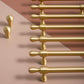 Brushed Brass Drawer Pulls, Pure Brass Cabinet Pulls Knobs Handles, Brass Dresser Knobs handle, Kitchen Handles, Wardrobe handle Door pull