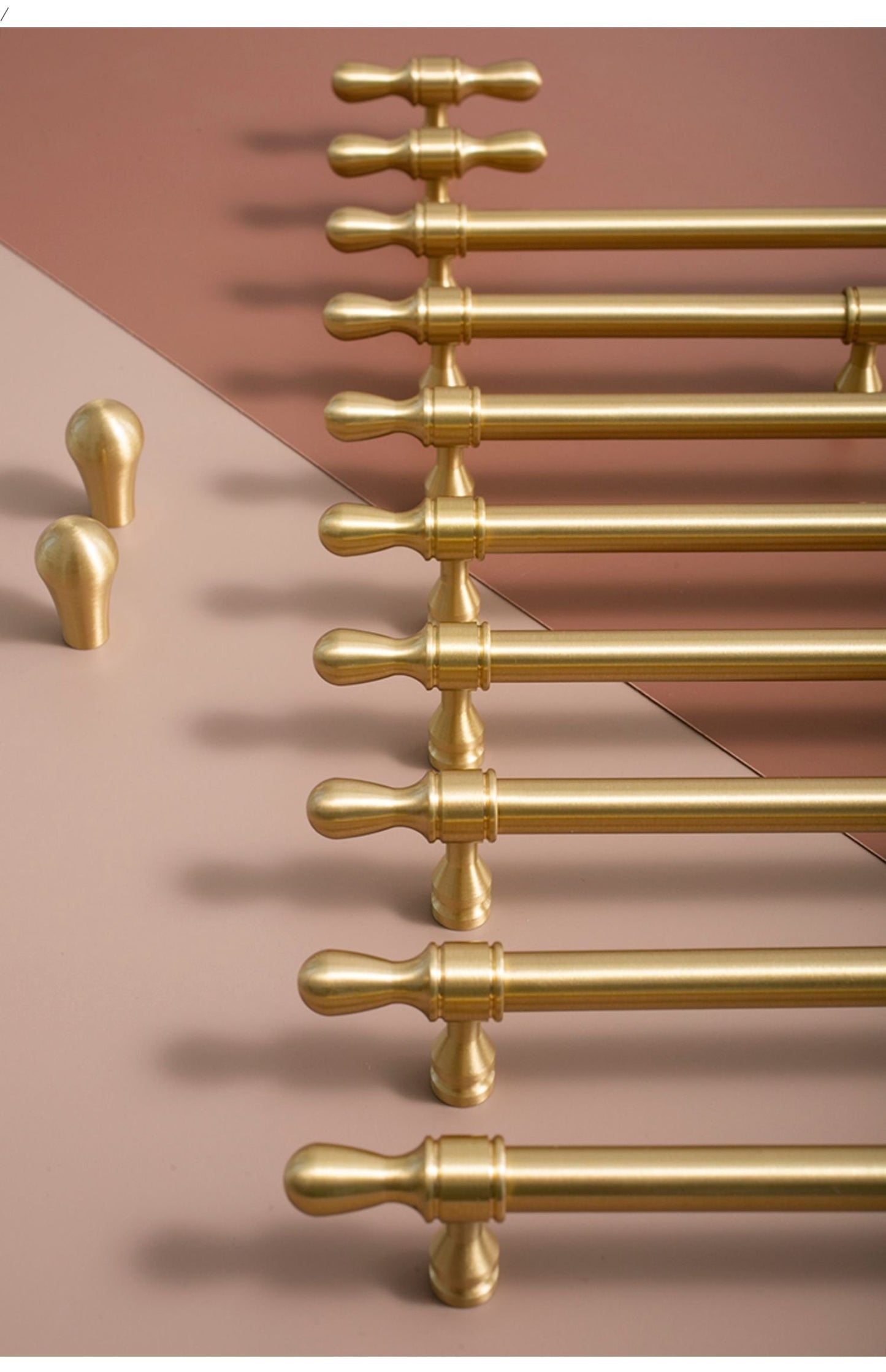 Brushed Brass Drawer Pulls, Pure Brass Cabinet Pulls Knobs Handles, Brass Dresser Knobs handle, Kitchen Handles, Wardrobe handle Door pull