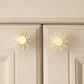 Brass Sunshine Knobs, Sun Drawer Pull, Modern handle pull Wardrobe handle Pulls Cabinet Pulls Knobs Dresser Knobs Handles Furniture hardware