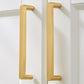 Minimalist Brass Drawer pulls, Cabinet Pulls Handles, Golden Dresser Knobs Handles Wardrobe handle pull Kitchen pull knob Furniture hardware