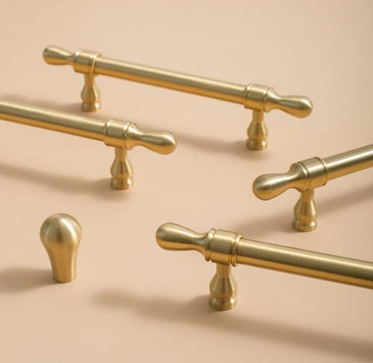 Soild Brass Furniture handle pull, Cabinet Pulls knobs, Drawer Pulls Knobs Handles, Gold Dresser Knobs handle, modern Furniture Hardware