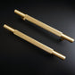 Brass Knurled Cabinet Handles Pull, Satin Brass Door Handles, Gold Drawer Pulls Knobs Handles, Dresser Knobs handle, wardrobe pull