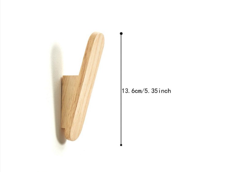 Handmade Decorative Wall Hook, Nordic Wall Hooks, Soild wood wall hook hanger, towel hook, bag hook, bedroom hook, cap hook, clothes hook