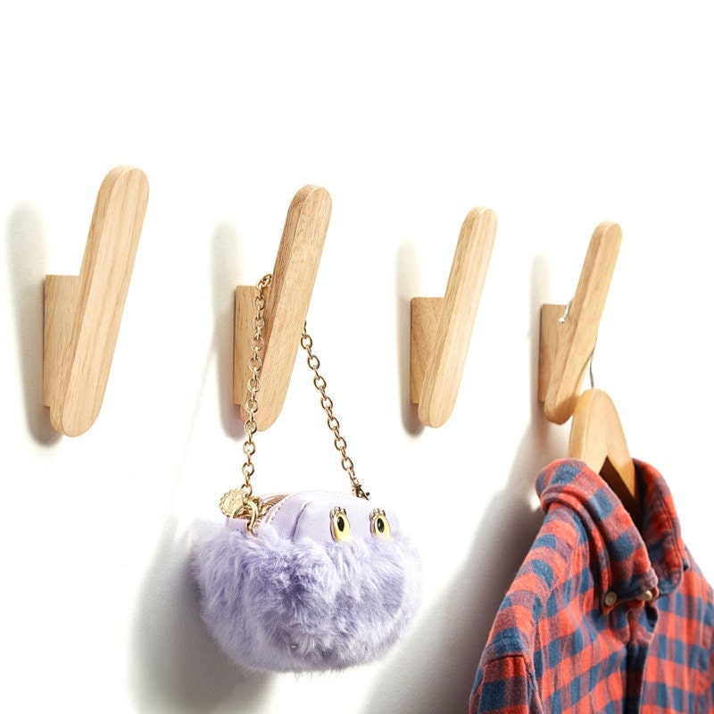 Handmade Decorative Wall Hook, Nordic Wall Hooks, Soild wood wall hook hanger, towel hook, bag hook, bedroom hook, cap hook, clothes hook