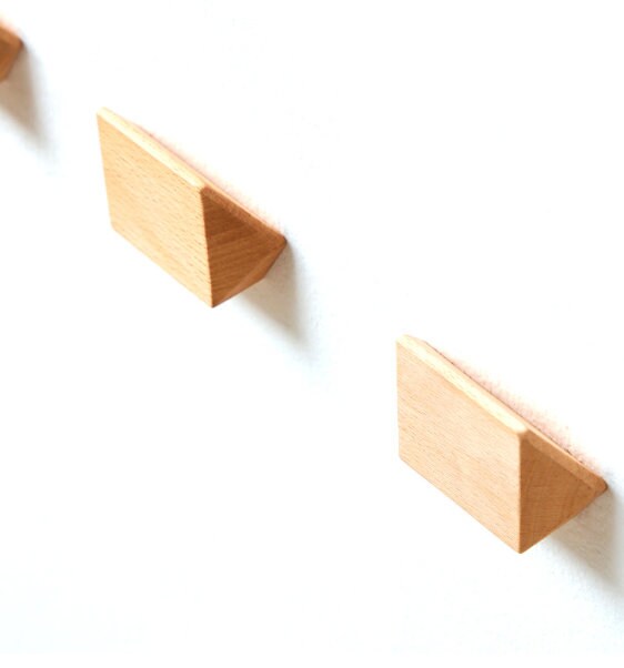 Nordic Wall Hooks, Handmade wall hook, Soild wood wall hook hanger, towel hook, bag hook, bedroom hook, cap hook, clothes hook