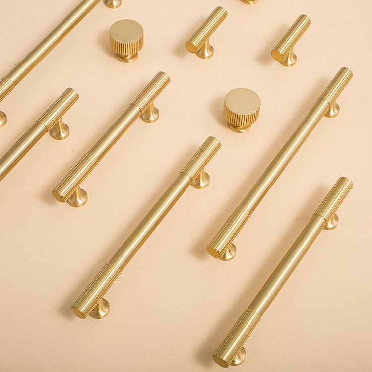 Nordic Brass Cabinet Pull Knobs handle, Gold brass knobs, dresser handle knob, Drawer Pulls Knobs Handles,kitchen handle pull,wardrobe Pulls