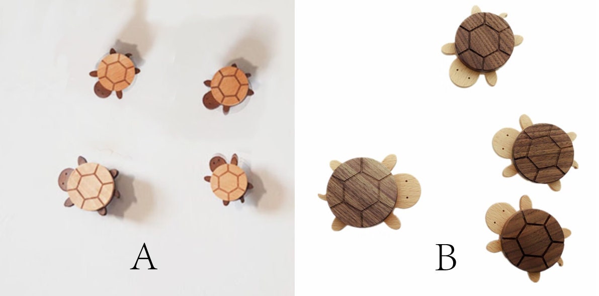 Lovely Turtle Wall Hooks, Decorative Coat Hook, Animal Wall Hook, Bedroom Towel Wall Hook Coat Hangers Rack, Children's room drawer pull