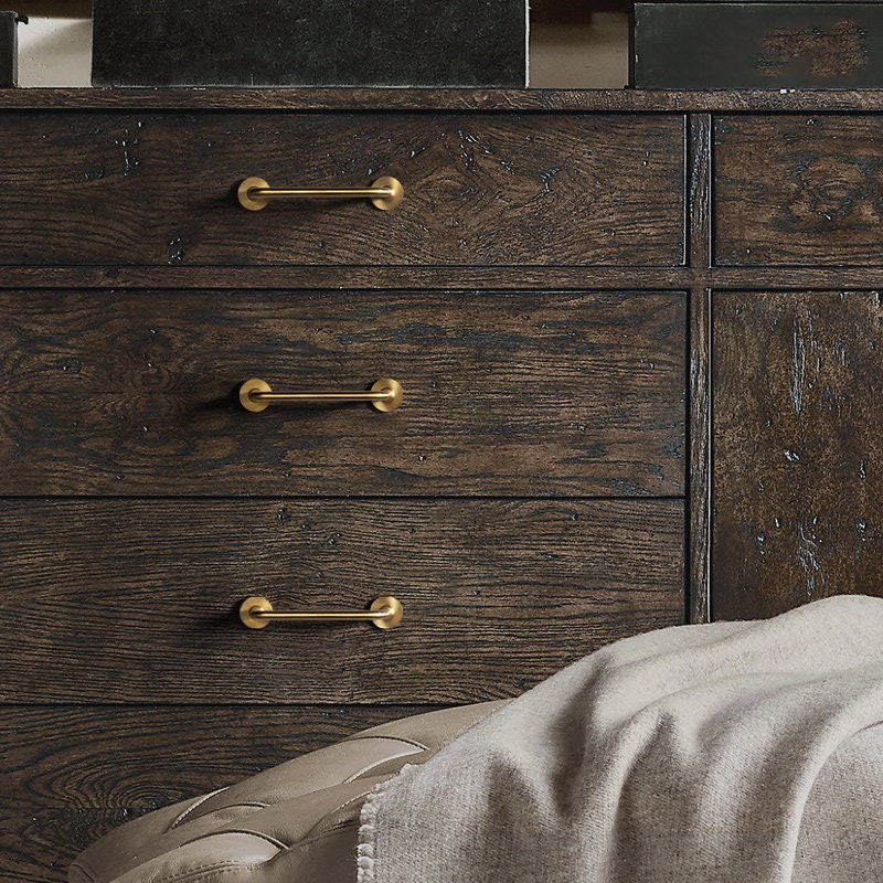 Slim Brass Handle pull, Nordic Brass Handle Pull, Cabinet Door Handle, Kitchen Handle pull, Cupboard Knobs, wardrobe pull, Cabinet Hardware