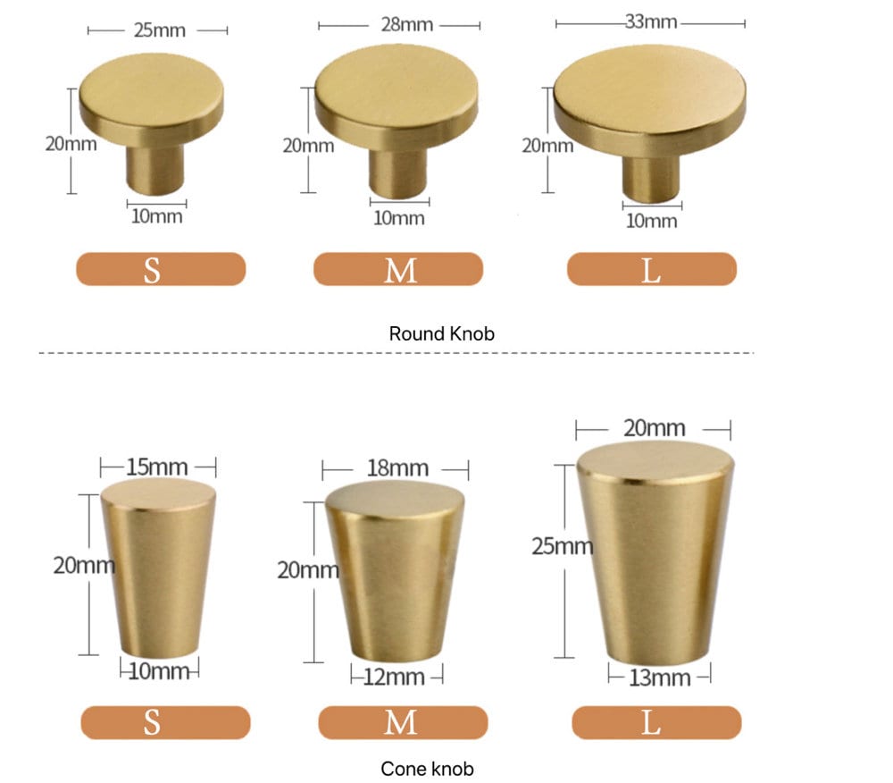 Minimalist Brass Drawer pulls, Cabinet Pulls Handles, Golden Dresser Knobs Handles Wardrobe handle pull Kitchen pull knob Furniture hardware