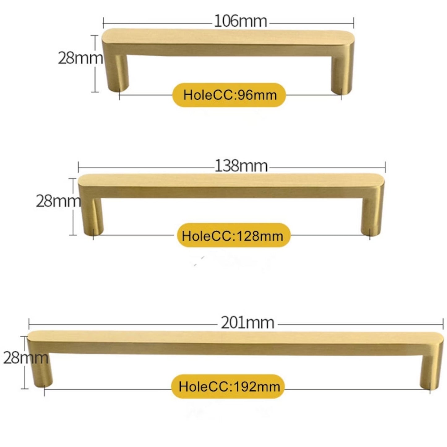 Golden Cabinet Knobs Handles, Minimalist Brass Drawer pulls, Dresser Pulls Knobs, wardrobe handle pull, Kitchen pull knob,Furniture hardware