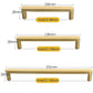 Minimalist Brass Drawer pulls, Cabinet Pulls Handles, Golden Dresser Knobs Handles Wardrobe handle pull Kitchen pull knob Furniture hardware