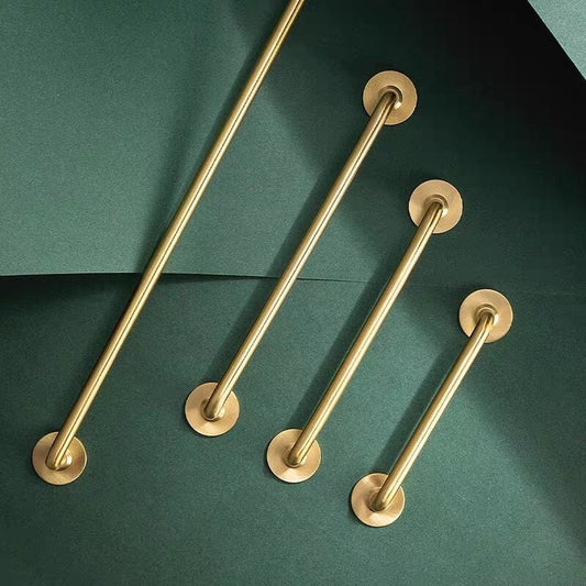 Slim Brass Handle pull, Nordic Brass Handle Pull, Cabinet Door Handle, Kitchen Handle pull, Cupboard Knobs, wardrobe pull, Cabinet Hardware