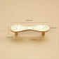 White Gold Enamel Handles Knobs, Dresser Knobs Handles, Drawer handle Pulls Cabinet Pulls Knobs, Wardrobe handle knob, Decorative hardware