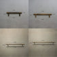 Antique Brass Knurled Cabinet Handles Pull, Satin Brass Furniture Door Handles Drawer Dresser Pulls Knobs Handles Kitchen knob wardrobe pull